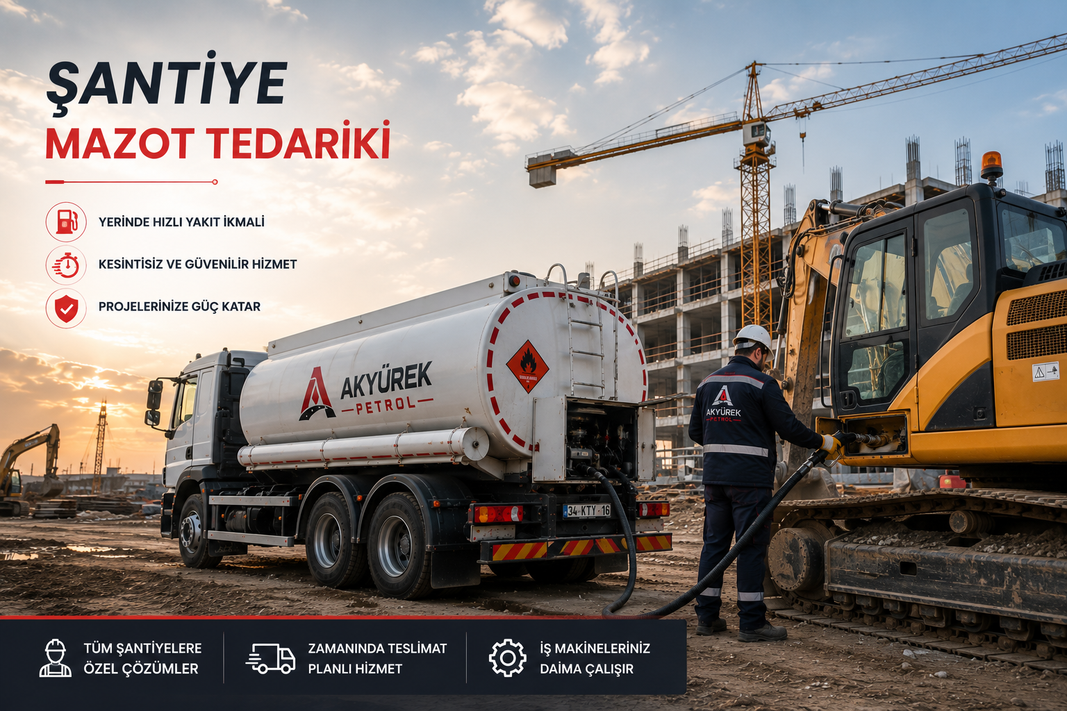 Şantiye Mazot Tedariği